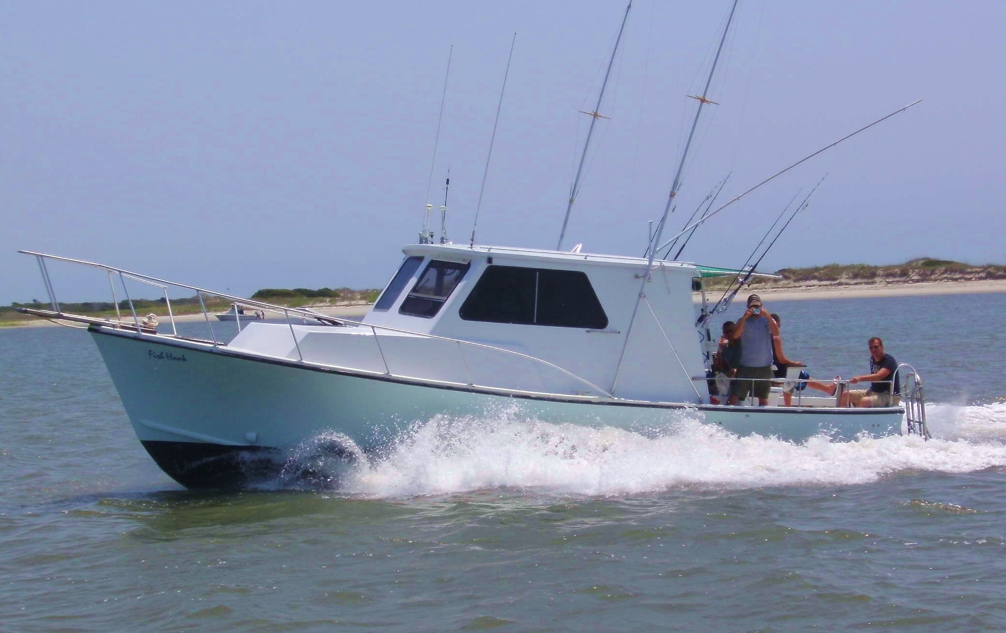 North Myrtle Beach Charter Fishing Boat Fish Hook Charters